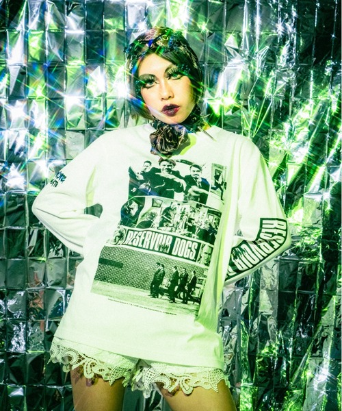 ハードコアチョコレート（ハードコアチョコレート）の「『レザボア・ドッグス』ロングスリーブ Tシャツ (ホワイト)（Tシャツ/カットソー・メンズ・ホワイト・LARGE/X-LARGE/XX-LARGE）」の9枚目の写真