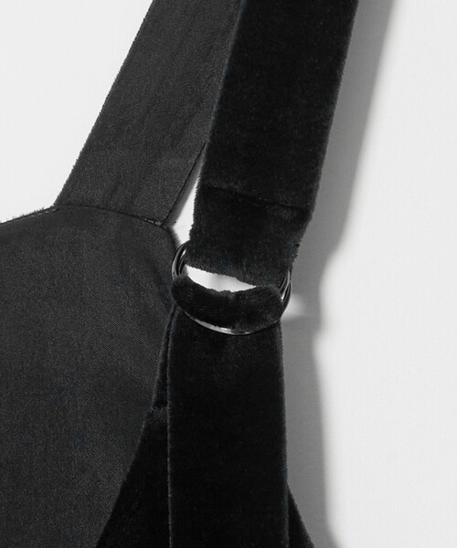 SACRA(サクラ)の「<SACRA>ベロア オールインワン パンツ(つなぎ/オールインワン・レディース・ブラック・38)」の13枚目の写真