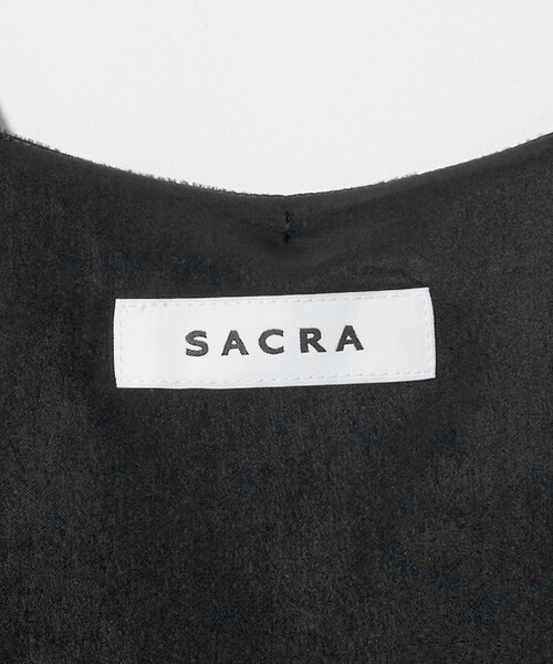 SACRA(サクラ)の「<SACRA>ベロア オールインワン パンツ(つなぎ/オールインワン・レディース・ブラック・38)」の16枚目の写真
