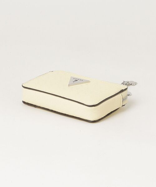 Guess(ゲス)の「LAIKA ID Wristlet(財布・レディース・ブラック/ライトイエロー・ONE SIZE)」の11枚目の写真
