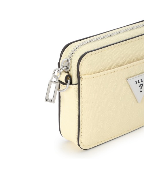 Guess(ゲス)の「LAIKA ID Wristlet(財布・レディース・ブラック/ライトイエロー・ONE SIZE)」の7枚目の写真