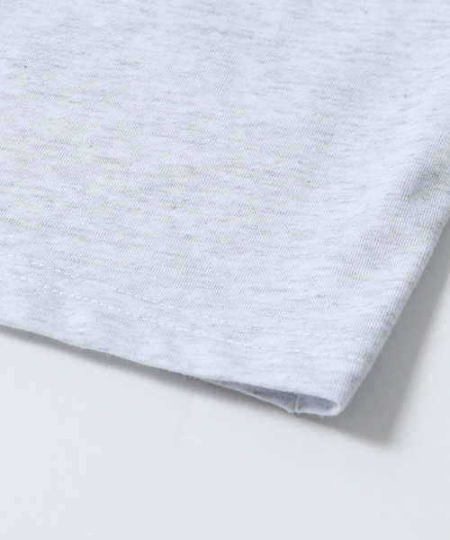 ADHOC(アドホック)の「男性アーチ型レタリングアートワークTシャツ (LT-GREY) (HC6ST44)(Tシャツ/カットソー・メンズ・その他・100/105)」の5枚目の写真