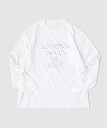 TODAY edition（トゥデイエディション）の「TODAY edition / トゥデイエディション TROMPE L'OEIL L/STEE #1（Tシャツ/カットソー）」