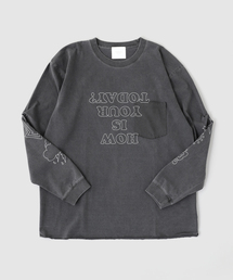 TODAY edition（トゥデイエディション）の「TODAY edition / トゥデイエディション TROMPE L'OEIL L/STEE #1（Tシャツ/カットソー）」