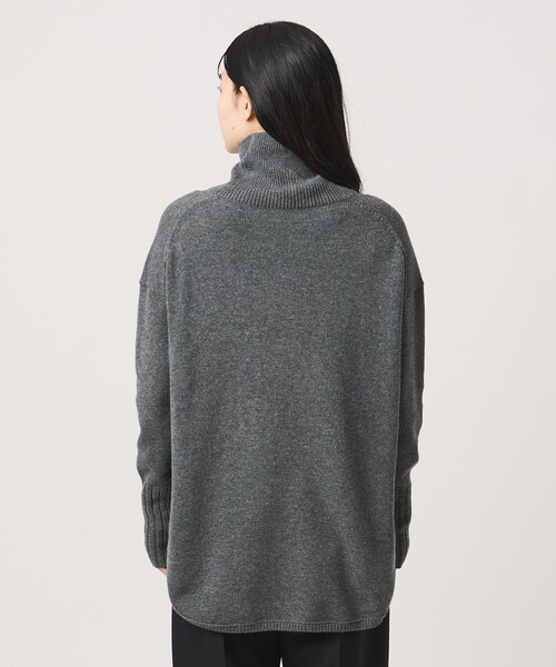 MARW UNITED ARROWS(マルゥ ユナイテッドアローズ)の「<MARW UNITED ARROWS>ルーズ タートルネック ニット(ニット/セーター・レディース・グレー/ダークブラウン/オフホワイト/ブラック・FREE)」の19枚目の写真