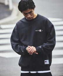 NAUTICA/ノーティカ Champion × NAUTICA embroidered sweatshirt