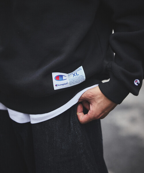 NAUTICA(ノーティカ)の「NAUTICA/ノーティカ Champion × NAUTICA embroidered sweatshirt(スウェット・メンズ・ネイビー/グレー/ブラック・X-LARGE/MEDIUM/XX-LARGE/LARGE)」の8枚目の写真