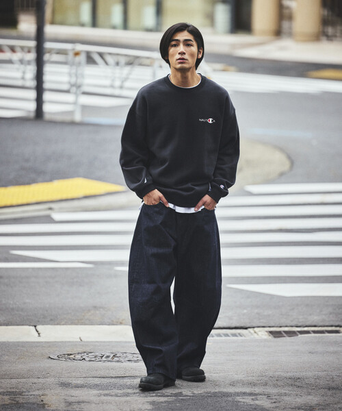 NAUTICA(ノーティカ)の「NAUTICA/ノーティカ Champion × NAUTICA embroidered sweatshirt(スウェット・メンズ・ネイビー/グレー/ブラック・X-LARGE/MEDIUM/XX-LARGE/LARGE)」の9枚目の写真