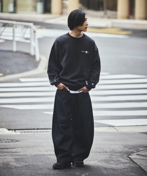 NAUTICA(ノーティカ)の「NAUTICA/ノーティカ Champion × NAUTICA embroidered sweatshirt(スウェット・メンズ・ネイビー/グレー/ブラック・X-LARGE/MEDIUM/XX-LARGE/LARGE)」の10枚目の写真