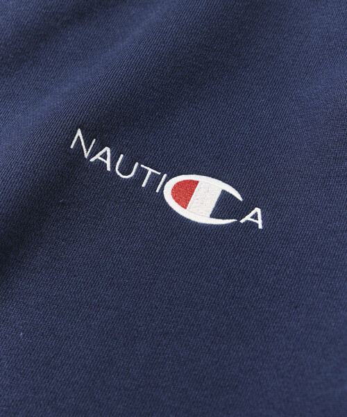 NAUTICA(ノーティカ)の「NAUTICA/ノーティカ Champion × NAUTICA embroidered sweatshirt(スウェット・メンズ・ネイビー/グレー/ブラック・X-LARGE/MEDIUM/XX-LARGE/LARGE)」の15枚目の写真