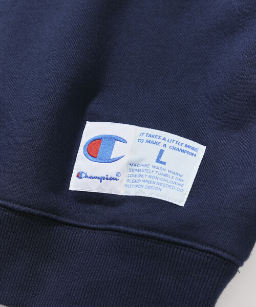NAUTICA(ノーティカ)の「NAUTICA/ノーティカ Champion × NAUTICA embroidered sweatshirt(スウェット・メンズ・ネイビー/グレー/ブラック・X-LARGE/MEDIUM/XX-LARGE/LARGE)」の16枚目の写真