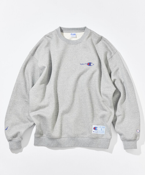 NAUTICA(ノーティカ)の「NAUTICA/ノーティカ Champion × NAUTICA embroidered sweatshirt(スウェット・メンズ・ネイビー/グレー/ブラック・X-LARGE/MEDIUM/XX-LARGE/LARGE)」の21枚目の写真