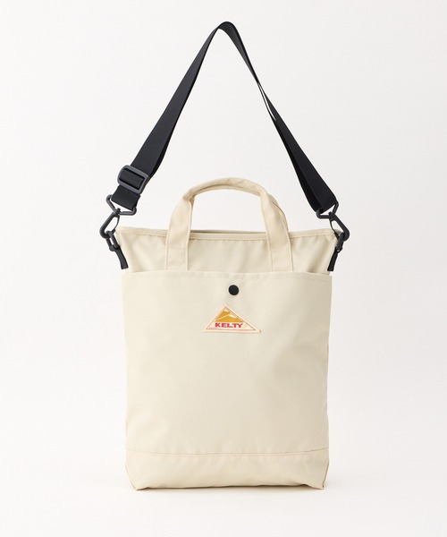 KELTY(ケルティ)の「2WAY/A4対応【KELTY】ES SHOULDER ZIP TOTE(トートバッグ・レディース・タン/ブラウン系/ベージュ/セージグリーン/ブラック・ONE SIZE)」の3枚目の写真