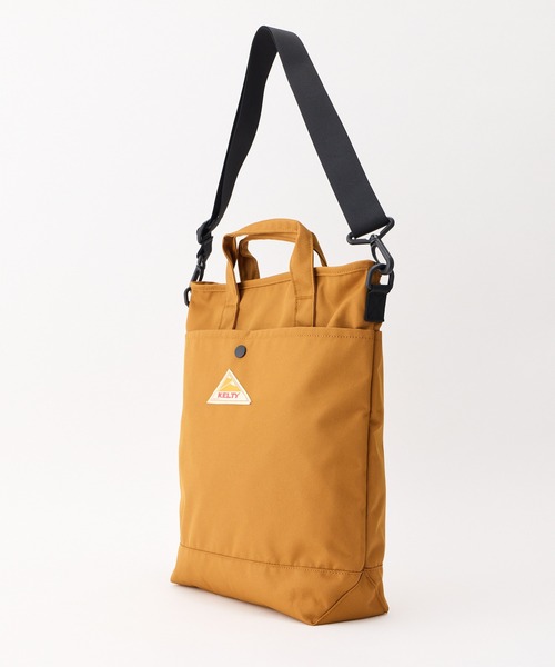 KELTY(ケルティ)の「2WAY/A4対応【KELTY】ES SHOULDER ZIP TOTE(トートバッグ・レディース・タン/ブラウン系/ベージュ/セージグリーン/ブラック・ONE SIZE)」の9枚目の写真