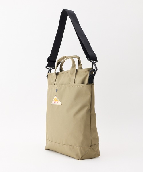 KELTY(ケルティ)の「2WAY/A4対応【KELTY】ES SHOULDER ZIP TOTE(トートバッグ・レディース・タン/ブラウン系/ベージュ/セージグリーン/ブラック・ONE SIZE)」の7枚目の写真