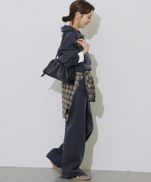 JOURNAL STANDARD relume(ジャーナルスタンダード レリューム)の「【MULTI FUNC+】ニットパンツ(その他パンツ・レディース・ライトグレー/ネイビー/アイボリー・FREE)」の21枚目の写真