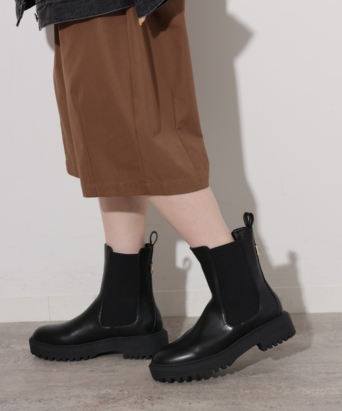 JOURNAL STANDARD relume(ジャーナルスタンダード レリューム)の「RELUME サイドゴアブーツ(ブーツ・レディース・ブラック・22.5cm/23.5cm/24.5cm)」の6枚目の写真