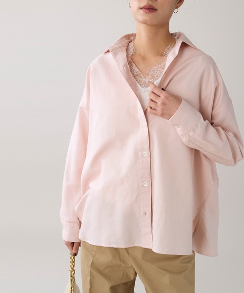 marmors(マルモア)の「【marmors】レースVネックプルオーバー(Tシャツ/カットソー・レディース・ブラック/ホワイト・36)」の16枚目の写真