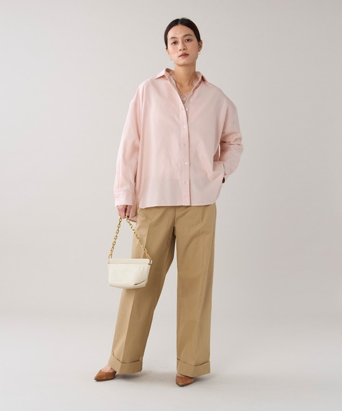 marmors(マルモア)の「【marmors】レースVネックプルオーバー(Tシャツ/カットソー・レディース・ブラック/ホワイト・36)」の18枚目の写真