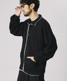 Firsthand/ファーストハンド フェイクレイヤード ニットジャケット【限定展開】