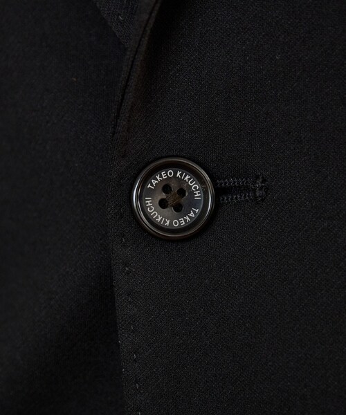 TAKEO KIKUCHI(タケオキクチ)の「【BOWLER HAT LABEL】CARREMANツイルジャージ ジャケット(テーラードジャケット・メンズ・ブラック・04/03/02)」の18枚目の写真