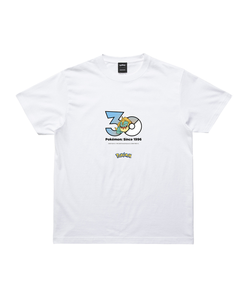 ZOZOSPOT(ゾゾスポット)の「Pokemon 30th Anniversary 1025 T-shirt 「カジリガメ」(Tシャツ/カットソー・レディース・ホワイト・160cm/150cm/140cm/130cm/120cm/110cm/100cm/XXX-LARGE/XX-LARGE/X-LARGE/LARGE/MEDIUM/SMALL)」の1枚目の写真
