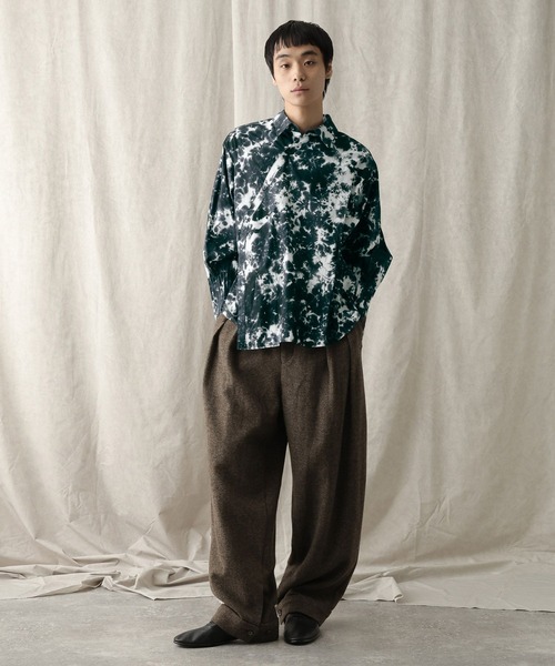 HARE（ハレ）の「【NARRIL】ORIGATA-STYLE Tuck Barrel Pants（その他パンツ・メンズ・ブラウン/ブラック・FREE）」の16枚目の写真