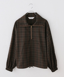PROVOKE （プロヴォーク）の「【PROVOKE/プロヴォーク】half zip check shirt（ブルゾン）」