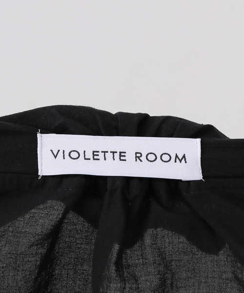 SLOBE IENA(スローブイエナ)の「VIOLETTE ROOM/バイオレットルーム レースブラウス VR263113(シャツ/ブラウス・レディース・ブラック/ホワイト・FREE)」の20枚目の写真