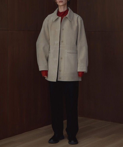 セール】- AUTHENTIC series - real suede rich jacket（テーラード