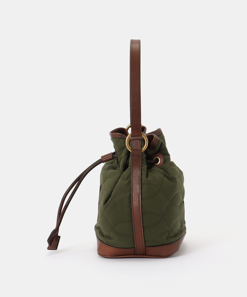 FRAMeWORK(フレームワーク)の「NIGEL CABOURN NC*HW MINI drawstring バッグ(ショルダーバッグ・レディース・カーキ・FREE)」の2枚目の写真