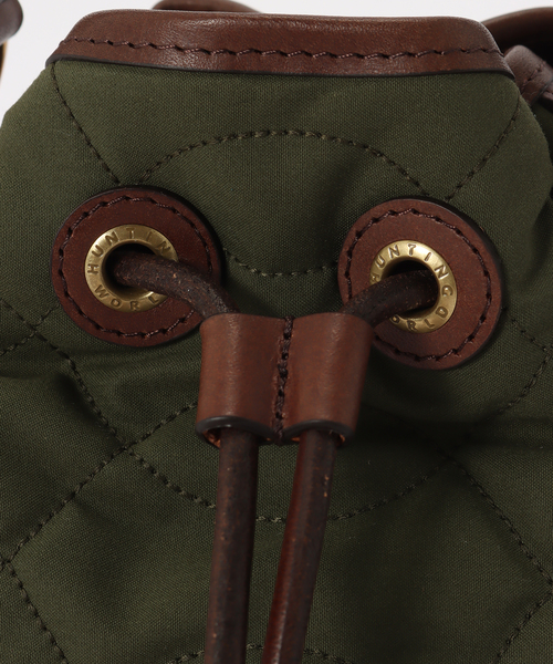 FRAMeWORK(フレームワーク)の「NIGEL CABOURN NC*HW MINI drawstring バッグ(ショルダーバッグ・レディース・カーキ・FREE)」の7枚目の写真