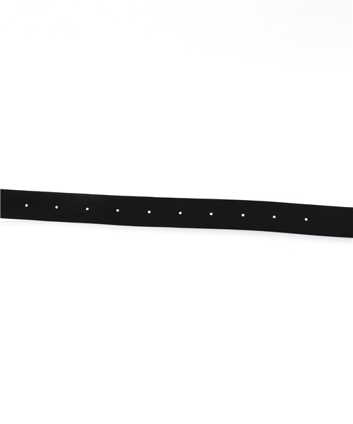 JOHN LAWRENCE SULLIVAN（ジョンローレンスサリバン）の「GRAIN LEATHER LONG BELT（ベルト・メンズ・ブラック・ONE SIZE/MEDIUM/SMALL）」の3枚目の写真