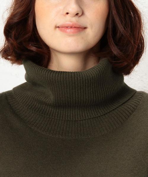 green label relaxing（グリーンレーベルリラクシング）の「■■■[WEB限定]CF W/RY/N オフTTL ワンピース◆（ワンピース・レディース・ブラック/グレー/ブラウン/オリーブ・FREE）」の8枚目の写真