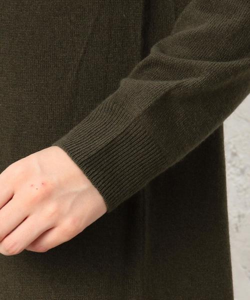 green label relaxing（グリーンレーベルリラクシング）の「■■■[WEB限定]CF W/RY/N オフTTL ワンピース◆（ワンピース・レディース・ブラック/グレー/ブラウン/オリーブ・FREE）」の9枚目の写真