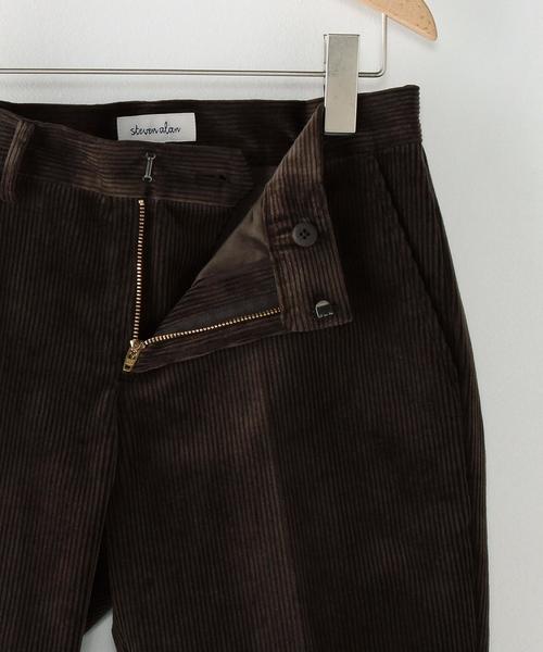 Steven Alan（スティーブンアラン）の「＜Steven Alan＞CORDUROY TROUSERS/ﾊﾟﾝﾂ◆（その他パンツ・レディース・オフホワイト/ダークブラウン・LARGE/MEDIUM/SMALL）」の13枚目の写真