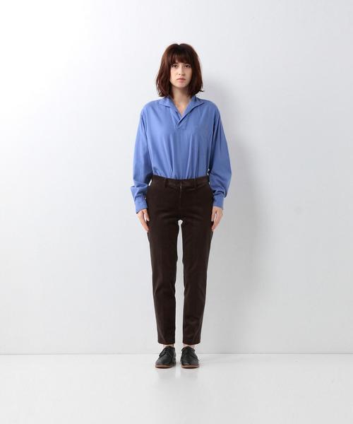 Steven Alan（スティーブンアラン）の「＜Steven Alan＞CORDUROY TROUSERS/ﾊﾟﾝﾂ◆（その他パンツ・レディース・オフホワイト/ダークブラウン・LARGE/MEDIUM/SMALL）」の8枚目の写真