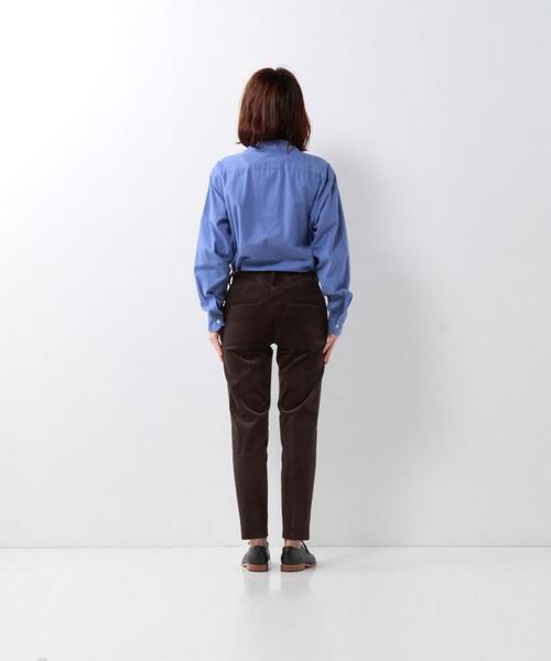 Steven Alan（スティーブンアラン）の「＜Steven Alan＞CORDUROY TROUSERS/ﾊﾟﾝﾂ◆（その他パンツ・レディース・オフホワイト/ダークブラウン・LARGE/MEDIUM/SMALL）」の6枚目の写真