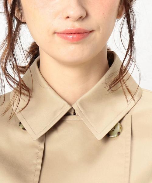 green label relaxing（グリーンレーベルリラクシング）の「◆CR T/C MID TRC 撥水トレンチコート◆（トレンチコート・レディース・ベージュ/ネイビー・44/42/38/34/36/40/46）」の14枚目の写真