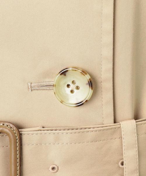 green label relaxing（グリーンレーベルリラクシング）の「◆CR T/C MID TRC 撥水トレンチコート◆（トレンチコート・レディース・ベージュ/ネイビー・44/42/38/34/36/40/46）」の6枚目の写真