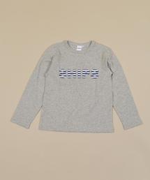 SHIPS | SHIPS KIDS:インセクトシールド【虫よけ】 長袖ロゴTEE(80～90cm)(Tシャツ/カットソー)