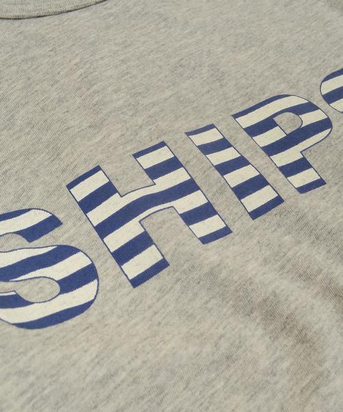 SHIPS（シップス）の「SHIPS KIDS:インセクトシールド【虫よけ】 長袖ロゴTEE(80～90cm)（Tシャツ/カットソー・キッズ・グレー/ナチュラル・80/90）」の6枚目の写真