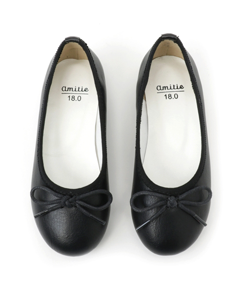 amitie（アミティエ）の「キッズシューズ/amitieジュニア用ふわふわバレエシューズ/キッズパンプス靴（パンプス・キッズ・ホワイト系その他/レッド/ブラック系その他/ブルー/イエロー・18.0cm/22.0cm/20.0cm/16.0cm/17.0cm/21.0cm/19.0cm）」の9枚目の写真