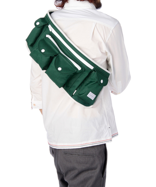 PORTER White Mountaineering ウエストバック WHITE MOUNTAINEERING ウエストポーチ 「White Mountaineering