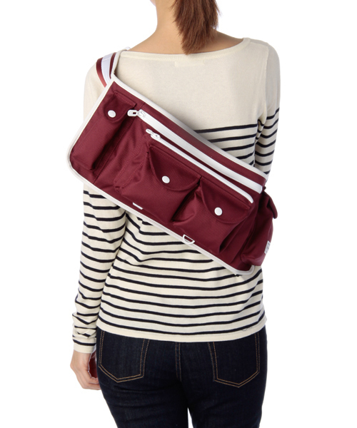 PORTER White Mountaineering ウエストバック PORTER（ポーター）の「White Mountaineering×PORTER WAIST BAG