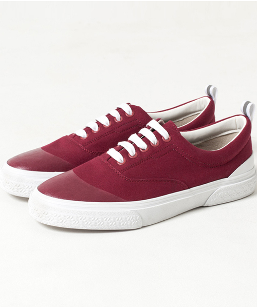 SLACK FOOTWEAR（スラックフットウェア）の「【SLACK】ORDINA/キャンバスレースアップスニーカー/SL1128（スニーカー・メンズ・ブラック/ホワイト/バーガンディー/ベージュ・26.5cm/27.5cm/26.0cm/27.0cm/25.5cm）」の9枚目の写真