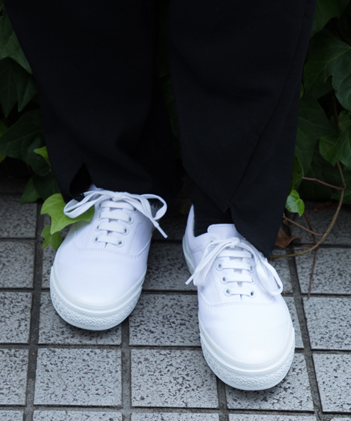 SLACK FOOTWEAR（スラックフットウェア）の「【SLACK】ORDINA/キャンバスレースアップスニーカー/SL1128（スニーカー・メンズ・ブラック/ホワイト/バーガンディー/ベージュ・26.5cm/27.5cm/26.0cm/27.0cm/25.5cm）」の16枚目の写真