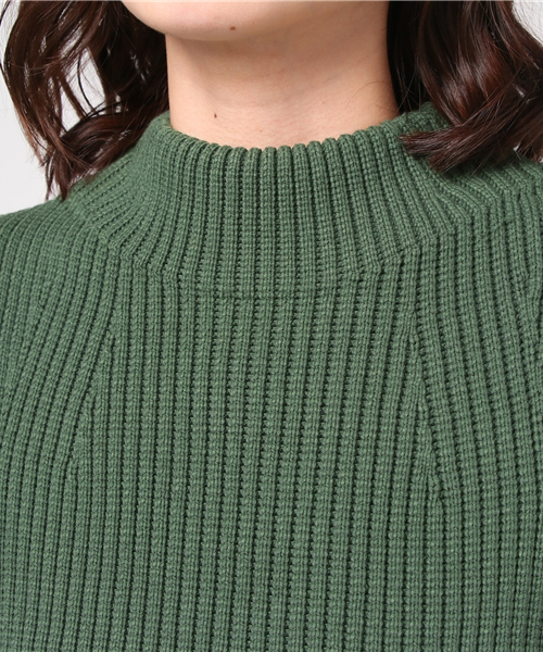 SACRA（サクラ）の「FARCE YARN KNIT（ニット/セーター・レディース・グリーン/ホワイト・38）」の6枚目の写真