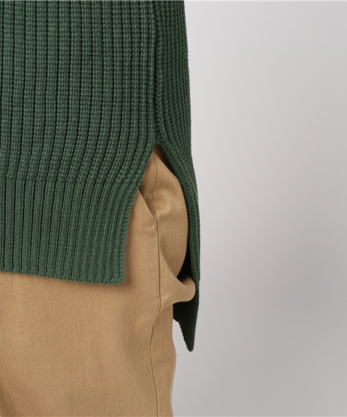 SACRA（サクラ）の「FARCE YARN KNIT（ニット/セーター・レディース・グリーン/ホワイト・38）」の8枚目の写真