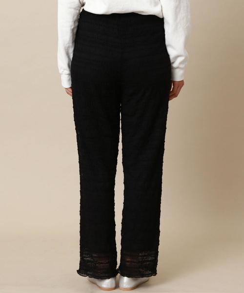 Another Edition（アナザーエディション）の「カットレースパンツ２（その他パンツ・レディース・ブラック/ナチュラル/ワイン・FREE）」の4枚目の写真